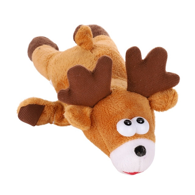 Front View plush dog toy