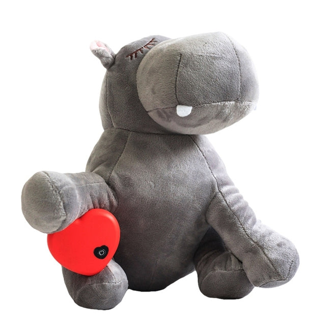 Hippo comfort dog toy