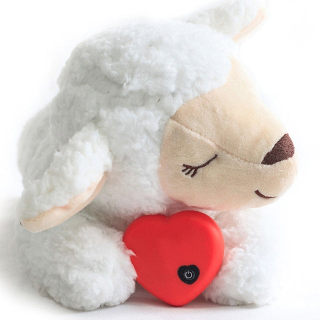 Sheep comfort dog toy